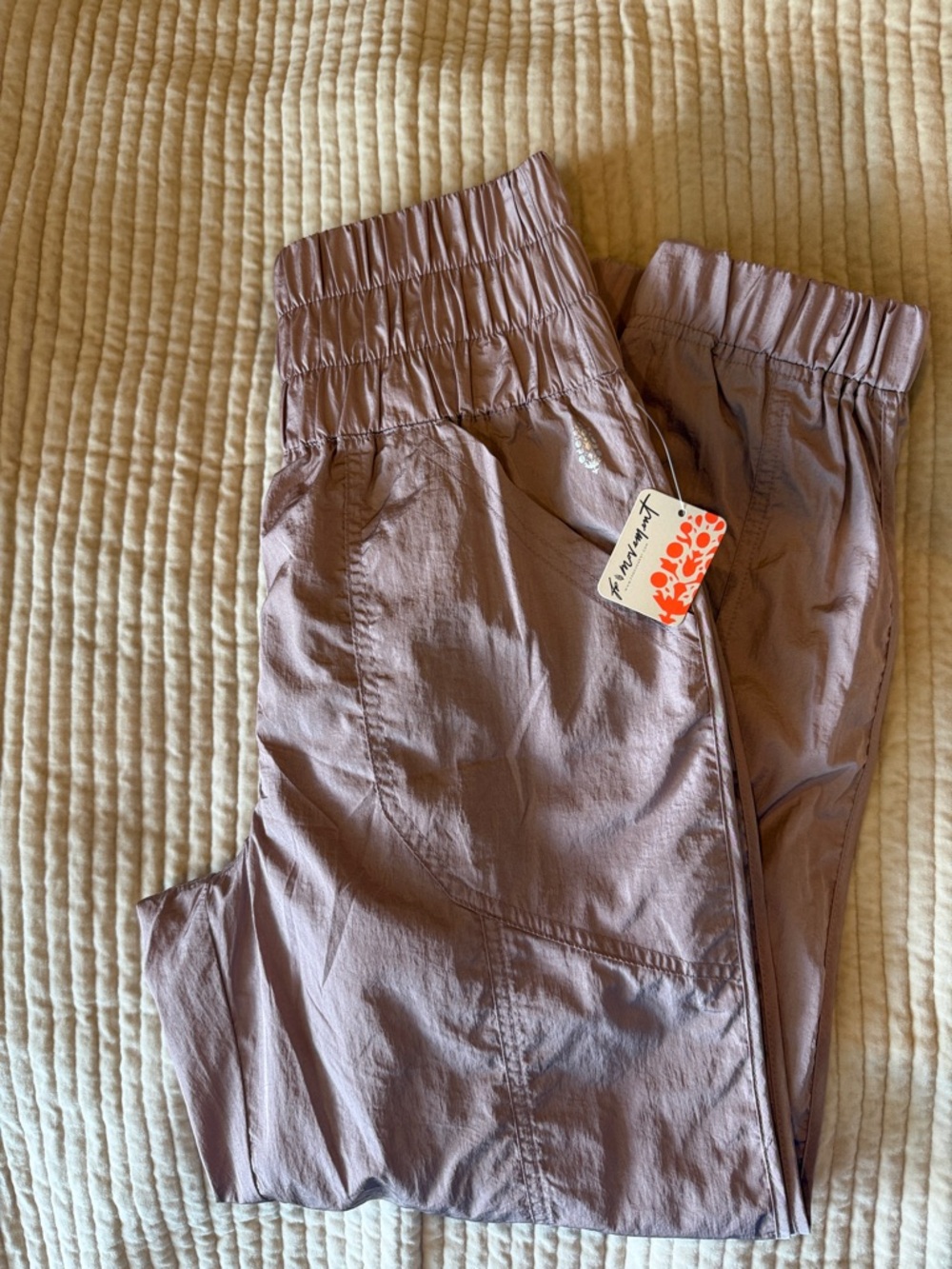 💋NWT💋FP Movement‎ by Free People Mauve Track Joggers
